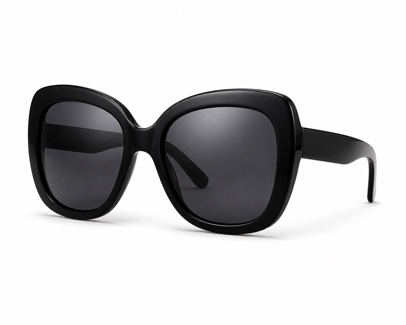 Oversized black sunglasses