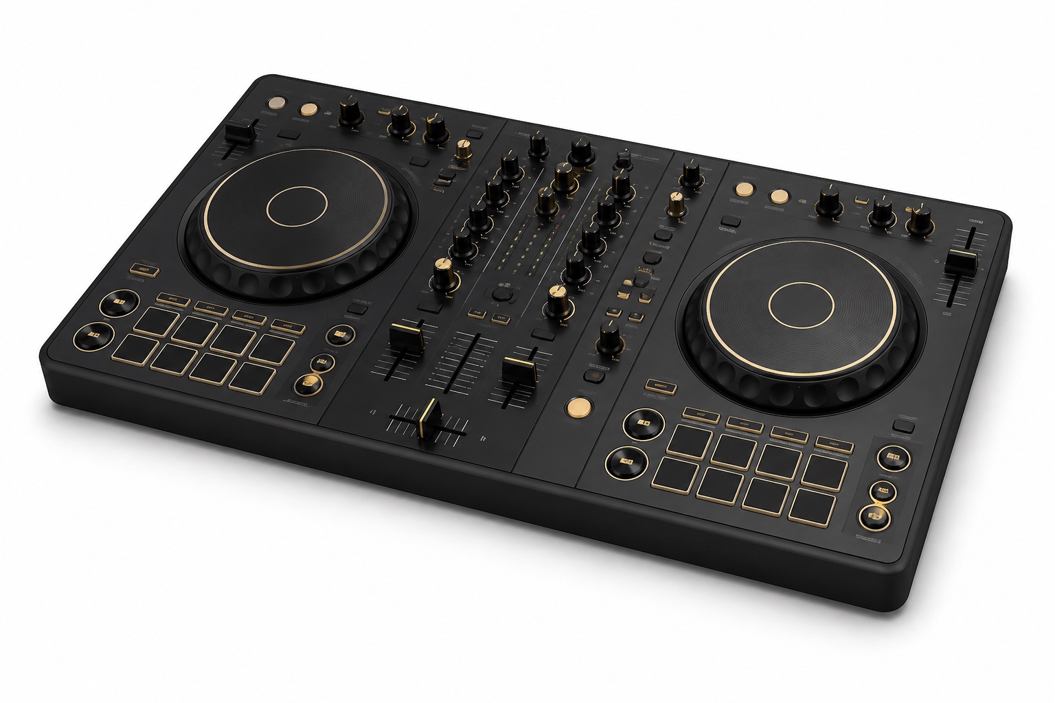 Compact professional DJ controller